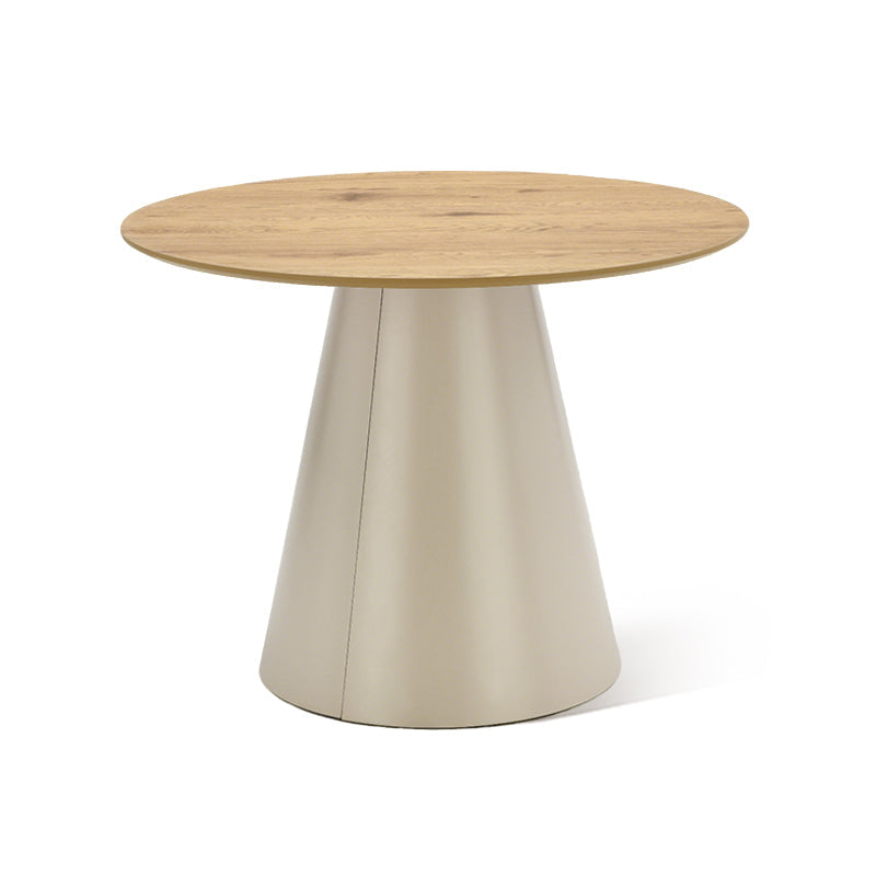 Runder Esstisch Elowen [Grau] [100 cm] Ofcasafurniture DE