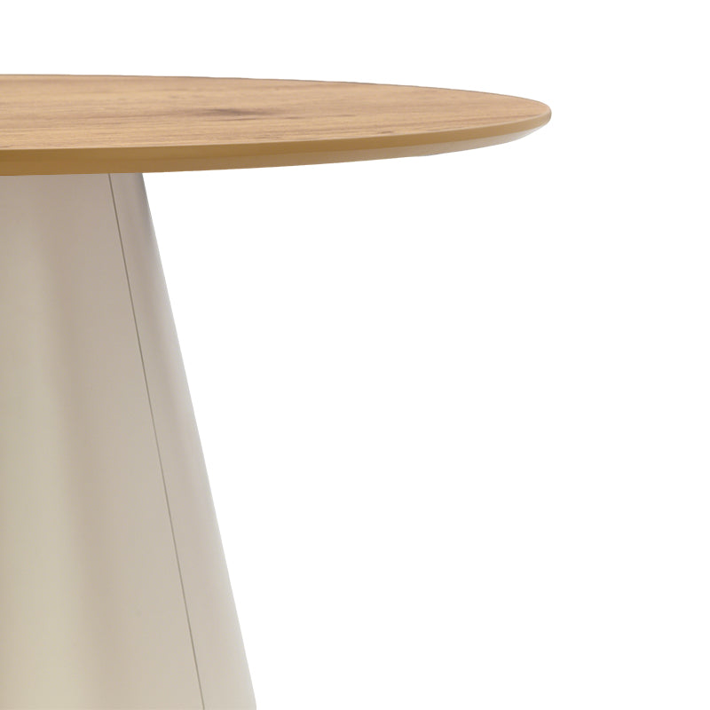 Runder Esstisch Elowen [Grau] [100 cm] Ofcasafurniture DE