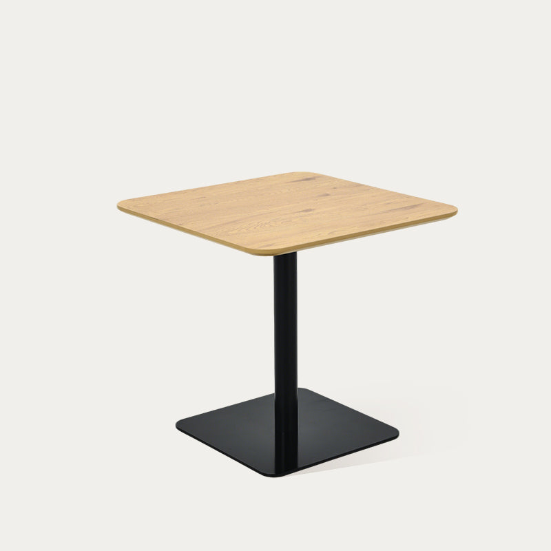 Quadratischer Esstisch Amara [Holzfarbe] [80 cm]