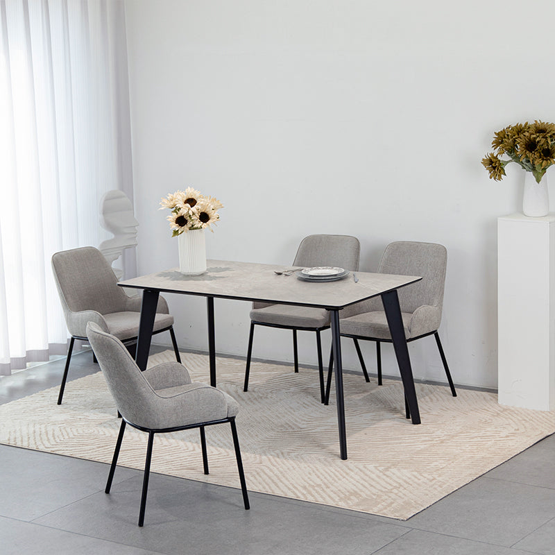 Valdez Esstisch ATDL2203S – eleganter Glas-Couchtisch mit robustem Metallgestell in modernem Design