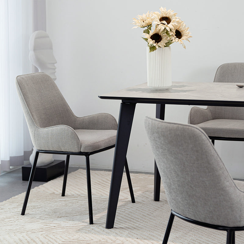 Valdez Esstisch ATDL2203S – eleganter Glas-Couchtisch mit robustem Metallgestell in modernem Design