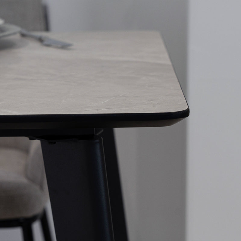 Valdez Esstisch ATDL2203S – eleganter Glas-Couchtisch mit robustem Metallgestell in modernem Design