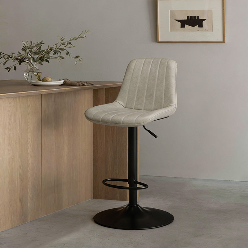 Barhocker Jarvis AH [2er Set] [Kunstleder] [62cm-82cm]